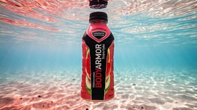 紅色西瓜風味運動飲料